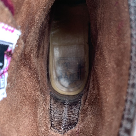 Purple red frye Veronica short boot - Picture 8 of 17